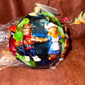 🐈‍⬛ Christopher Radko ornament “United We Stand” w box